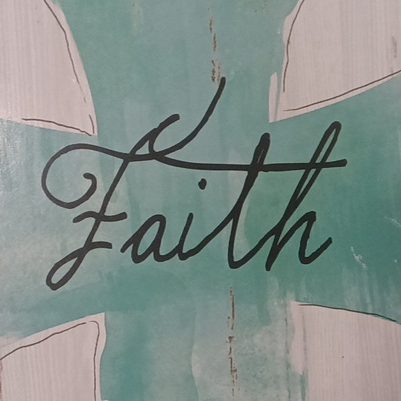 Faith on the cross painting - Picture 2 of 9